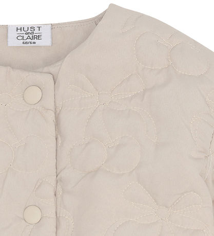 Hust and Claire Termojakke - HCEllu Quilt - Silver Gray