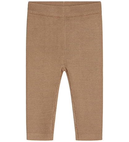 Hust and Claire Leggings - Bomuld/Bambus -  HCLui Knit Rib - War