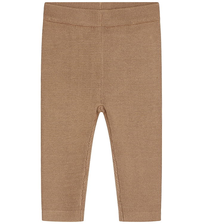 Hust and Claire Leggings - Bomuld/Bambus - HCLui Knit Rib - War