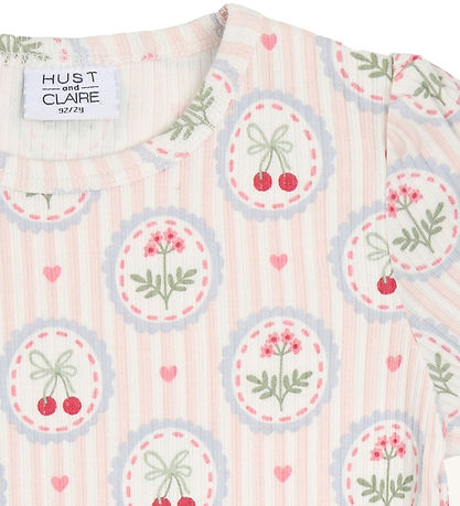 Hust and Claire T-shirt - HCAlma Frame - Ivory