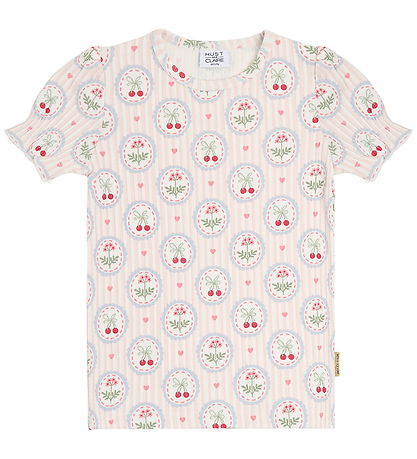 Hust and Claire T-shirt - HCAlma Frame - Ivory