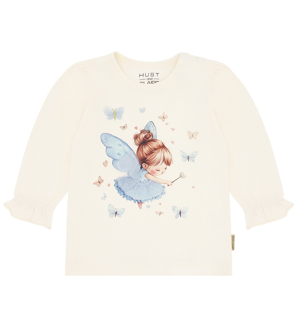 Hust and Claire Bluse - HCAnna Baby Fairy - Ivory - Hust and Claire - 62 - Blusen