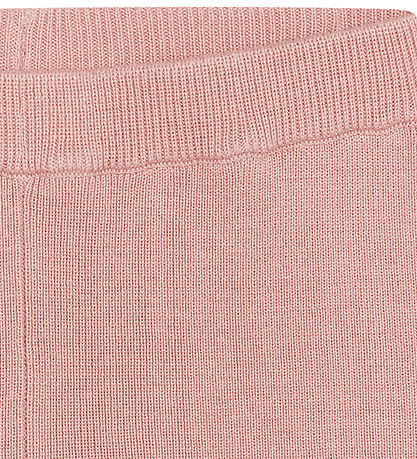 Hust and Claire Leggings - Bomuld/Bambus - HCLui Knit Rib - Dust