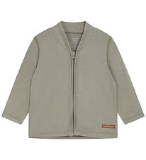 Hust and Claire Cardigan - HCCurd Solid Zip - Seagrass