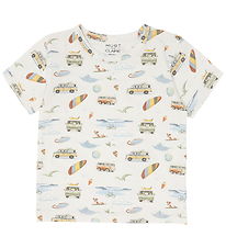 Hust and claire T-shirt -  HCAugust Excursion - Ivory