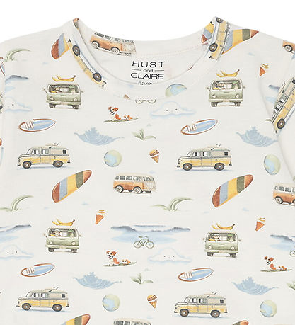 Hust and claire T-shirt -  HCAugust Excursion - Ivory