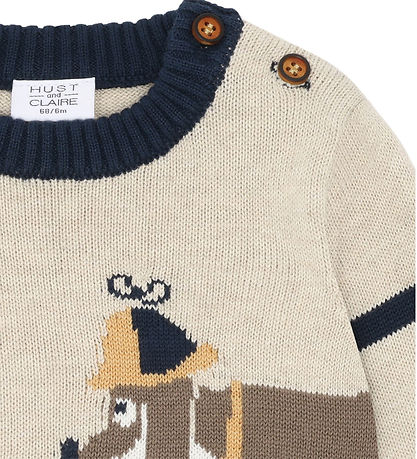 Hust and Claire Bluse - Strik - HCPilou Tracking Dog - Wheat Mel