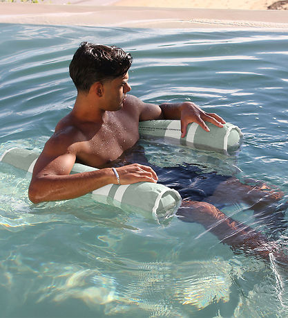 SunnyLife Hængekøjeflyder - Seagrass Stripe