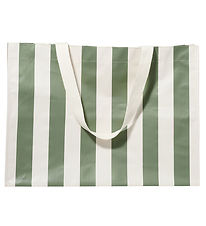 SunnyLife Beach Bag - The Vacay Olive Stripe