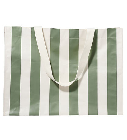 SunnyLife Strandtasche - Der Urlaub Olive Stripe