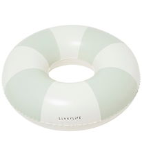 SunnyLife Swim Ring - The Vacay Soft Olive Stripe
