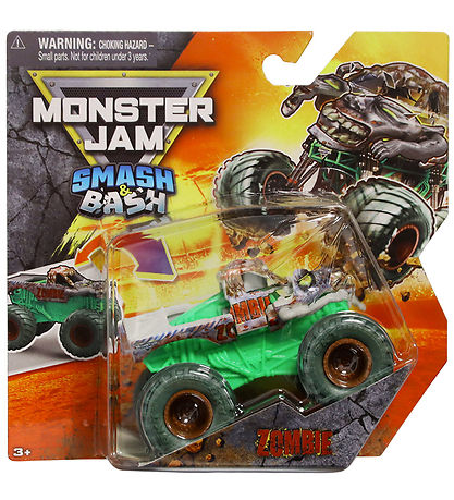 Monster Jam Truck - 1:64 - Smash & Bash - Zombie