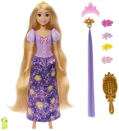 Disney Princess Dukke - Light-Up Hair - Rapunzel