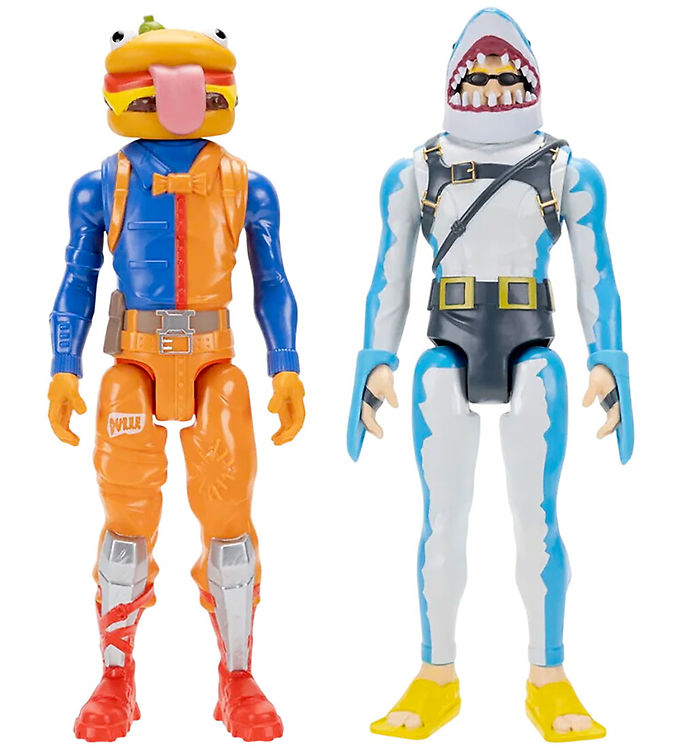 Fortnite Victory Duo Mode - Beef Boss & Chomp Sr. Figur - GEEKD.dk