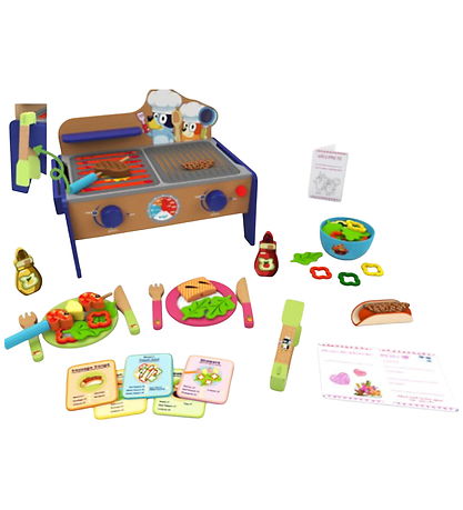 Bluey Spielset - Grilltisch
