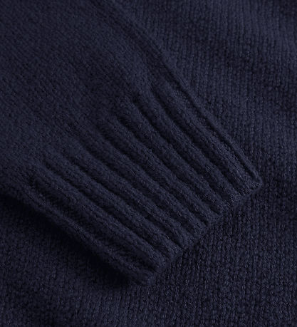 Les Deux Bluse - Brad - Strik - Dark Navy Blue