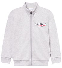 Les Deux Cardigan - Racing - Snow Melange