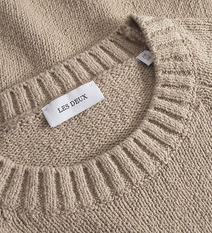 Les Deux Bluse - Brad - Strick - Dark Sand