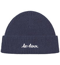 Les Deux Lue - Strikk - Rib - Dark Navy Blue
