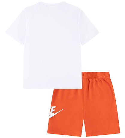 Nike Shortssæt - t-Shirt/ Shorts - Turf Orange