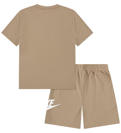 Nike Shortssæt - t-Shirt/ Shorts - Hemp