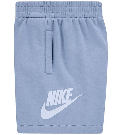 Nike Shortssæt - t-Shirt/ Shorts - Work Blue