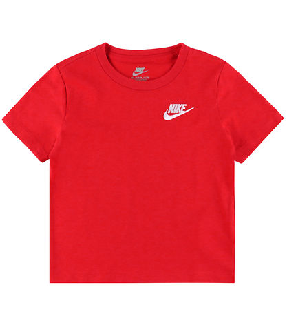Nike Shortssæt - T-shirt/Shorts - University Red/Sort