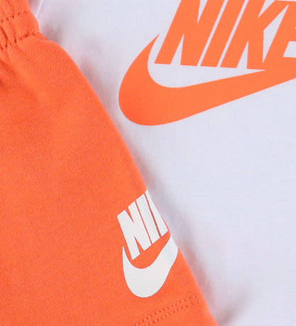 Nike Shortssæt - T-shirt/ Shorts - Turf Orange