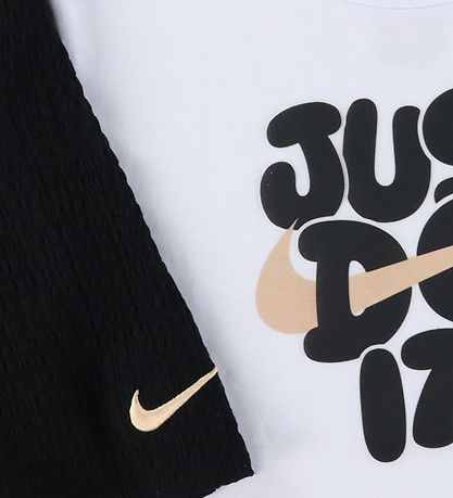 Nike Shortssæt - T-shirt/ Shorts - Black