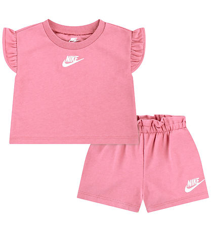 Nike Shortssæt - T-shirt/ Shorts - Nike Peony