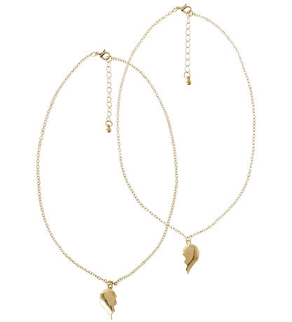 Name It Halskæde - 2-pak - NkfForever - Gold Colour