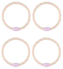 Name It Hårelastikker - 4-pak - NkfJolena - Cradle Pink/PEAR SOR