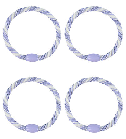 Name It Hårelastikker - 4-pak - NkfJolena - Purple Impression/BR