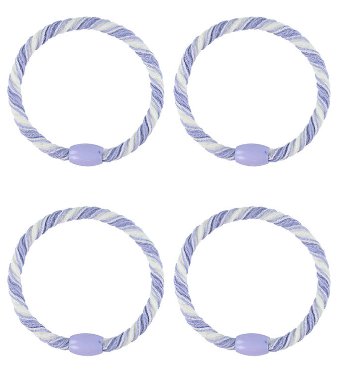 Name It Hårelastikker - 4-pak - NkfJolena - Purple Impression/BR