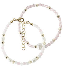 Name It Bracelet - 2 Pack - NkfJoba - Berceau Rose
