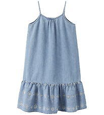 Name It Kjole - NkfHaven - Light Blue Denim/ANGLAISE