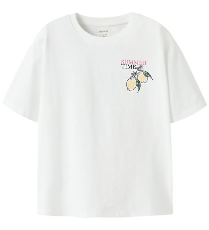 Name It T-shirt - NkfHana - Bright White