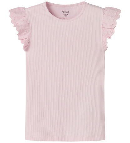 Name It Top - Rib - NkfHavelle - Cradle Pink