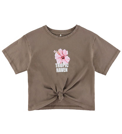 Name It T-shirt - NkfHasel - Brown Lentil