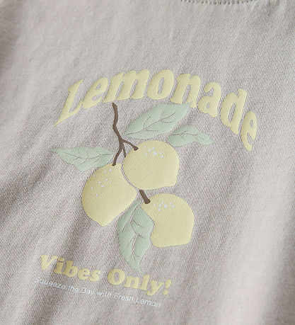 Name It T-shirt - NkfHasel - Chateau Gray