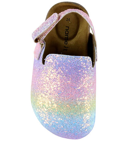 Name It Sandaler - NmnAvery - Cradle Pink/RAINBOW