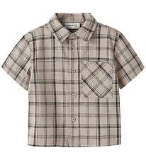 Name It Skjorte - NmmHowie - Chateau Gray/CHECK