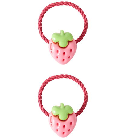 Name It Hårelastikker - 2-pak - NmfJobena - Pink Drink