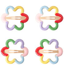 Name It Hårspænder - 4-pak - NmfJibibi - Cradle Pink