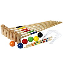 Bex Sport  Havespil- træ - Kroket Til 6 Spillere Family