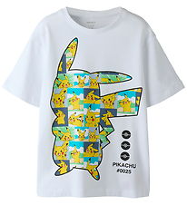 Name It T-shirt - Pokemon - NkmAsla - Bright White