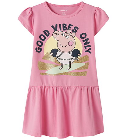 Name It Kjole - NmfArina - Peppa - Pink Drink