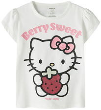 Name It T-Shirt - NmfAsda - Hello Kitty - Bright White