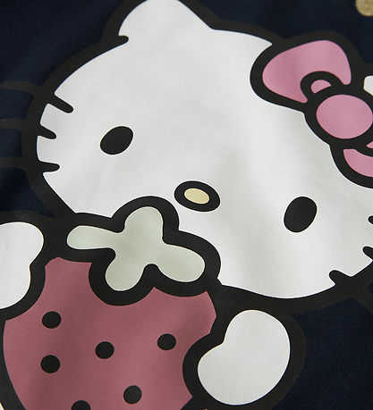 Name It T-Shirt - NmfAsda - Hello Kitty - Navy Blazer
