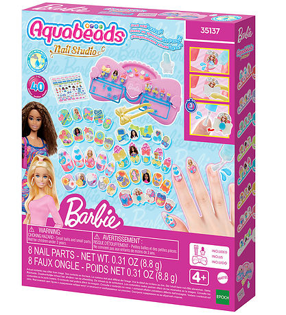 Aquabeads Neglesæt - Barbie - Nail Designer
